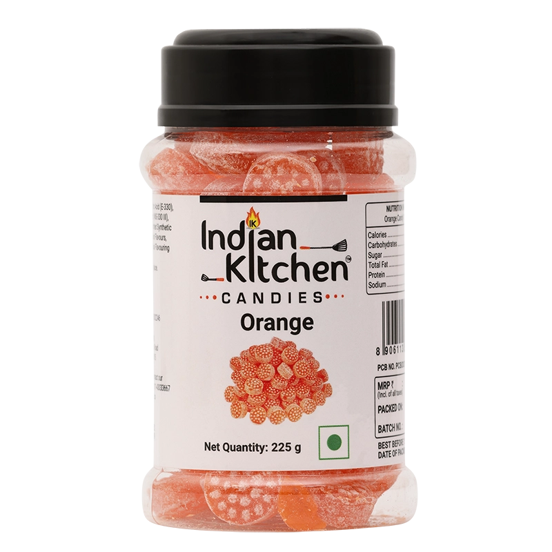 Indian Kitchen Orange Candy 225g orange candy 225g